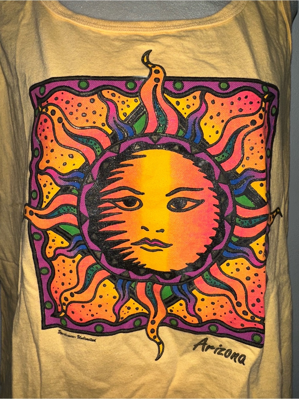 Vtg 90s “Arizona” Sun Cotton Set - Picture 3 of 11
